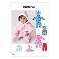 Butterick Infants Cape Vest Buntings and Pull On Pants 386408