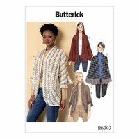 Butterick Misses Ruffled Wraps 386475