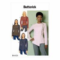 Butterick B6420-Misses\' Asymmet...