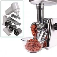 Butchers Shop Electric Food Mincer and Optional Accessory Pack