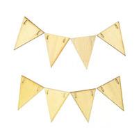 Bunting Wooden Shapes 8 Pieces