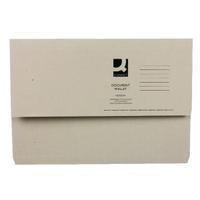 Buff Document Wallet Pack of 50 45912PLAI