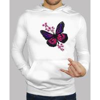 butterfly with blossom