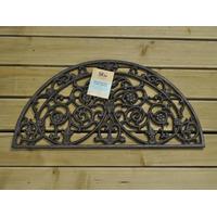 Burghley Design Semi Circular Cast Iron Doormat by Gardman
