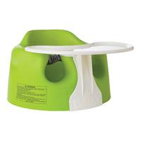 Bumbo Lime Floor Seat And Play Tray Combo