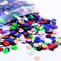 Bulk Sequins 6mm x 50g - Assorted Colours