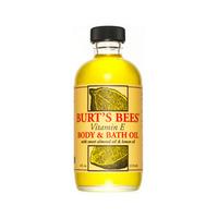 Burt&#39;s Bees Lemon &amp; Vitamin E Body and Bath Oil 115ml