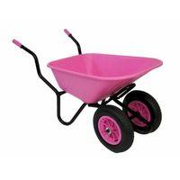 bullbarrow bronco duo pink wheelbarrow