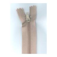 Budget Nylon Closed End Cushion Zips 40cm Beige