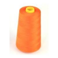 Budget 120's Polyester Sewing Thread Cone 4500m Orange