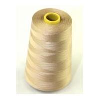 Budget 120's Polyester Sewing Thread Cone 4500m Beige