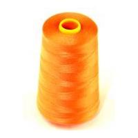 Budget 120's Polyester Sewing Thread Cone 4500m Fluorescent Orange