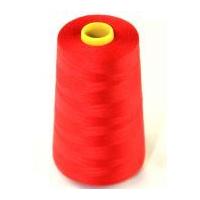 Budget 120's Polyester Sewing Thread Cone 4500m Red