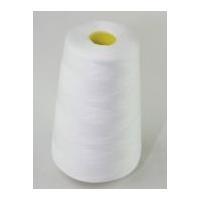 Budget 120's Polyester Sewing Thread Cone 4500m White