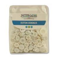 Buttons Galore Button Bonanza Assorted Bags White