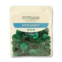 buttons galore button bonanza assorted bags green