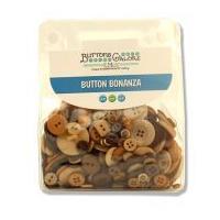 Buttons Galore Button Bonanza Assorted Bags Natural