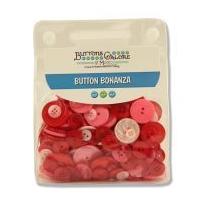 Buttons Galore Button Bonanza Assorted Bags Bubblegum Pink