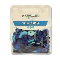 Buttons Galore Button Bonanza Assorted Bags Stormy Blue