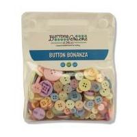 buttons galore button bonanza assorted bags pastel mix