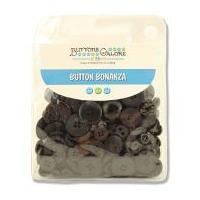 Buttons Galore Button Bonanza Assorted Bags Black