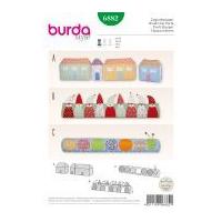 Burda Homeware Easy Sewing Pattern 6882 Novelty Door Stoppers