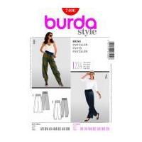 Burda Ladies Easy Sewing Pattern 7400 Harem Pants
