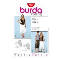 Burda Ladies & Men's Easy Sewing Pattern 7546 Harem Pants