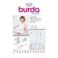 Burda Baby & Toddlers Sewing Pattern 9804 Christening Dresses, Bolero & Hat
