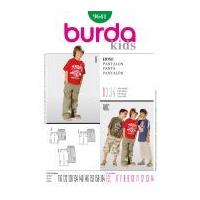 Burda Childrens Easy Sewing Pattern 9641 Shorts & Casual Trouser Pants