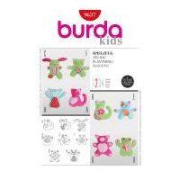 Burda Childrens Easy Sewing Pattern 9637 Cuddly Toys & Playthings