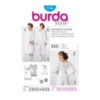 Burda Ladies Sewing Pattern 7156 Historic Undergarments Costume