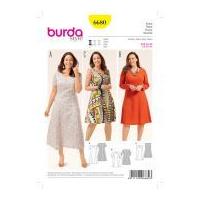 Burda Ladies Easy Sewing Pattern 6680 Panelled Dresses