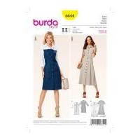 Burda Ladies Easy Sewing Pattern 6644 Shirt Dresses