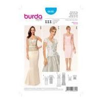 Burda Ladies Sewing Pattern 6646 Dresses & Top with Lace Overlay