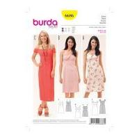 Burda Ladies Easy Sewing Pattern 6686 Summer Dresses