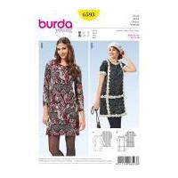 Burda Ladies Easy Sewing Pattern 6593 Simple Panelled Dresses