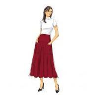 Butterick Ladies Easy Sewing Pattern 6249 Skirts in 4 Styles