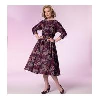 Butterick Ladies Sewing Pattern 6242 Vintage Style Dresses
