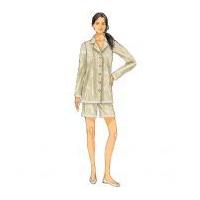 Butterick Ladies Easy Sewing Pattern 5932 Pyjamas & Lounge Wear