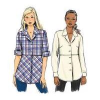 Butterick Ladies Easy Sewing Pattern 5924 Shirts & Blouses