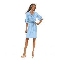 butterick ladies easy sewing pattern 5923 top tunic dress belt