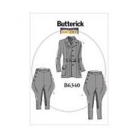 Butterick Mens Sewing Pattern 6340 Jacket, Breeches & Jodhpurs