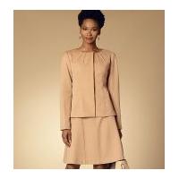 Butterick Ladies Easy Sewing Pattern 6257 Jacket, Dress & Skirt Suit