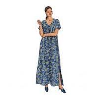 butterick ladies plus size easy sewing pattern 6601 loose fit dresses