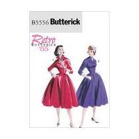 Butterick Ladies Sewing Pattern 5556 Vintage Style Dresses