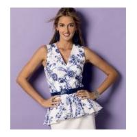butterick ladies easy sewing pattern 6025 top tunic dress