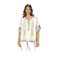 Butterick Ladies Easy Sewing Pattern 6147 Very Loose Fit Tops & Tunics