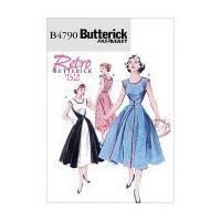 Butterick Ladies Easy Sewing Pattern 4790 Walkaway Vintage Style Wrap Dress
