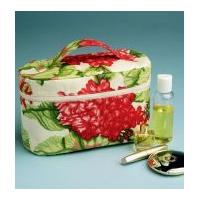 butterick accessories easy sewing pattern 6072 cases cosmetic bag back ...